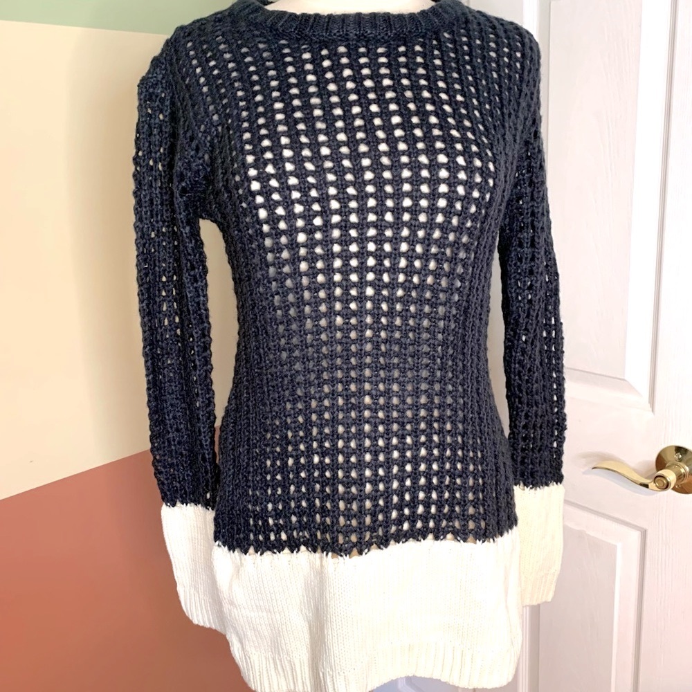Venus Chunky Open Knit sweater
